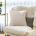 thumbnail image 1 of teapwant Pallene Soft Synthetic Throw Pillow Covers. Short Wool Velvet Decorative Pillow Covers For Couch Sofa In Living Room With 3D Geometric Pattern., 1 of 5