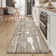 thumbnail image 3 of OEAKAY Anti Fatigue Kitchen Mat, Ergonomic Cushioned & Waterproof, Extra Thick Non-Slip Backing, Easy Care Persian Design 17"x59" Kitchen Mats for Floor, 3 of 8