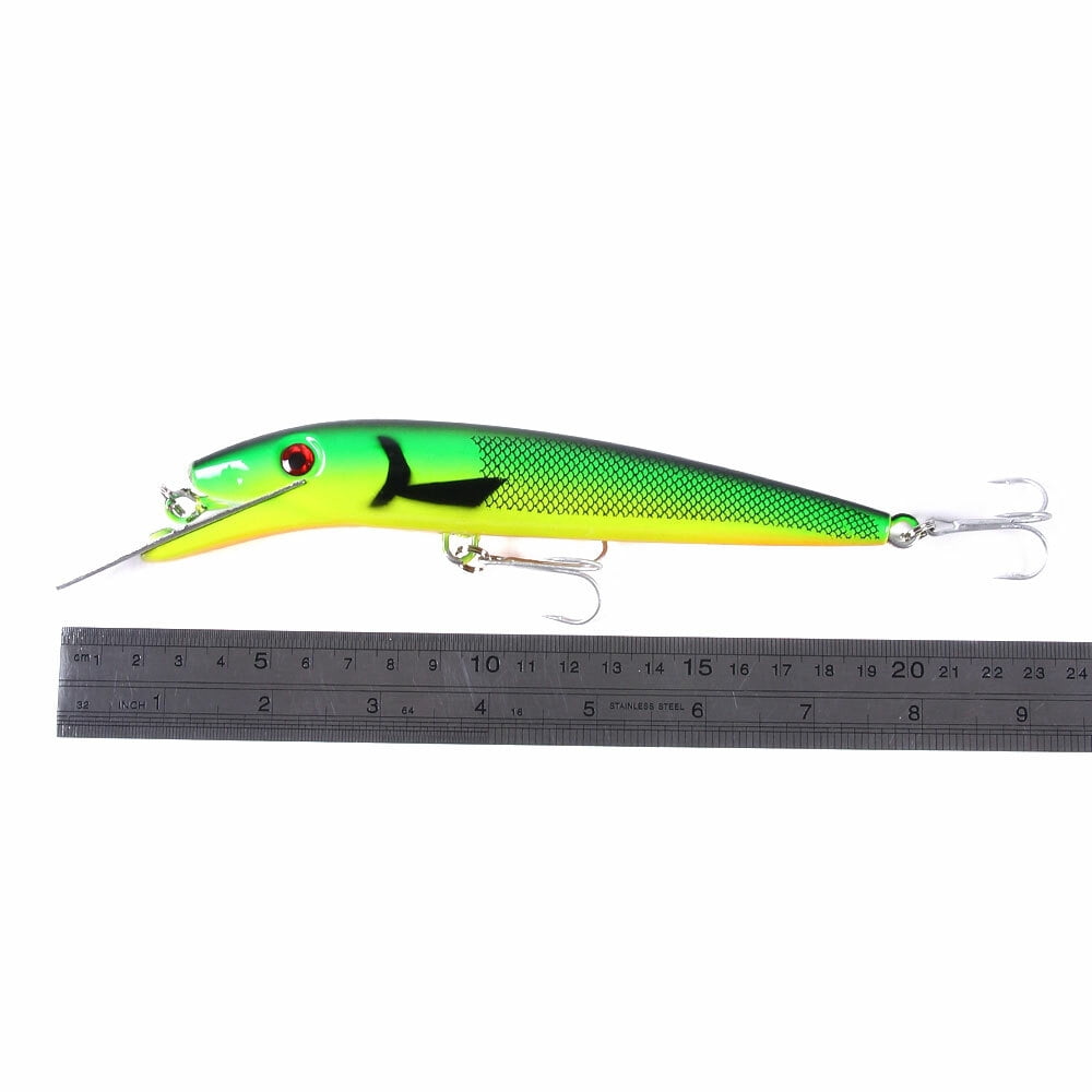 5pcs/set 20cm/45g Trolling Bait Minnow Fishing Lure Bass Swimbait Tackle Wobbler