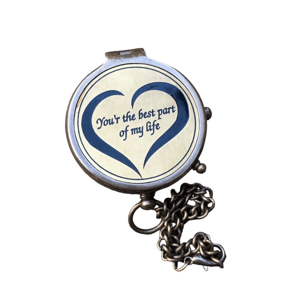 You're The Best Part of My Life Engraved Magnetic Compass for Loved Ones, Son, Father, Love, Partner, fiancé.