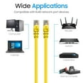 thumbnail image 3 of Cable Ethernet Cmple Cat6 7,5 m 10 Gbps RJ45 amarillo, 3 of 8