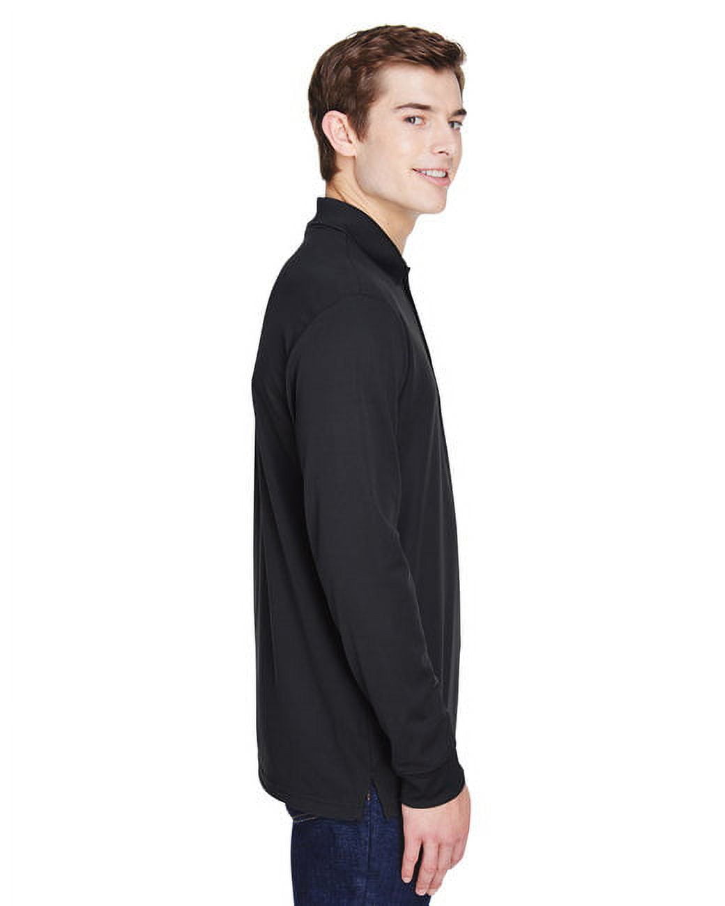CORE365 88192P Men's Pinnacle Performance Long Sleeve Piqué Polo
