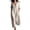 *Beige, variant on VBVC Women's Cotton Linen Button Down Maxi Dress , Summer Side Slit Dress For Women , Ladies' Short Sleeve Shirt Dress with Pockets,Beige,S-3XL