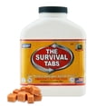 thumbnail image 2 of Survival Tabs - 60-Day Food Supply-Emergency Survival Food MRE for Camping Biking, Disaster Preparedness Gluten-Free Non-GMO 25 Years Shelf Life (4 Bottle x 180 tabs/Butterscotch), 2 of 3