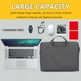 thumbnail image 6 of 11 13 14 15.6 inch New Shockproof Large Capacity Protective Pouch Business Bag Briefcase Laptop Sleeve Handbag BLACK 13-14 INCH, 6 of 8