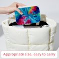 thumbnail image 6 of tie dye Velvet Portable Earring Holder with Removable Compartment - Gift-Worthy Jewelry Stand and Travel Organizer with Necklace Holder, 6 of 7