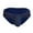 Navy, variant on Posijego Men's Low Rise Briefs Bikini Breathable Underwear Solid Color Soft Comfortable Panties for Men