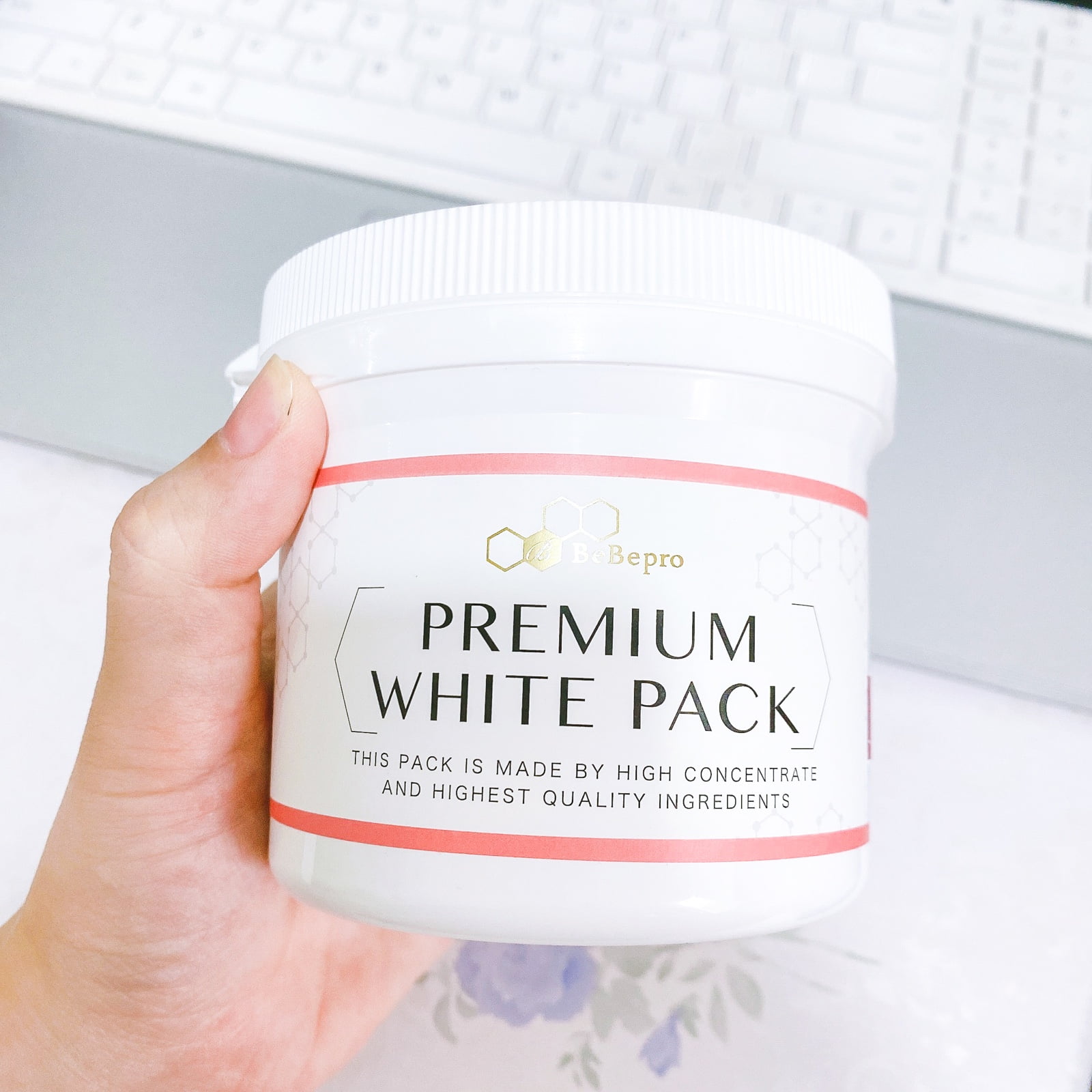 Japan Bebe Pro Premium White Pack Mask Whitening Moisturizing 400g Walmart Com
