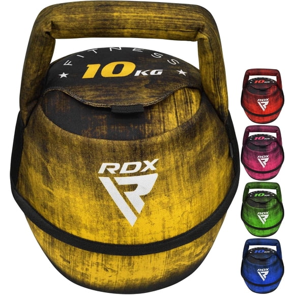 RDX Kettlebell Weights Sandbag with Handle, Fitness Strength Training Weight Lifting Bodybuilding Workout, Swings Squats Snatch Deadlift Thruster, Available In 4 6 8 10 12KG