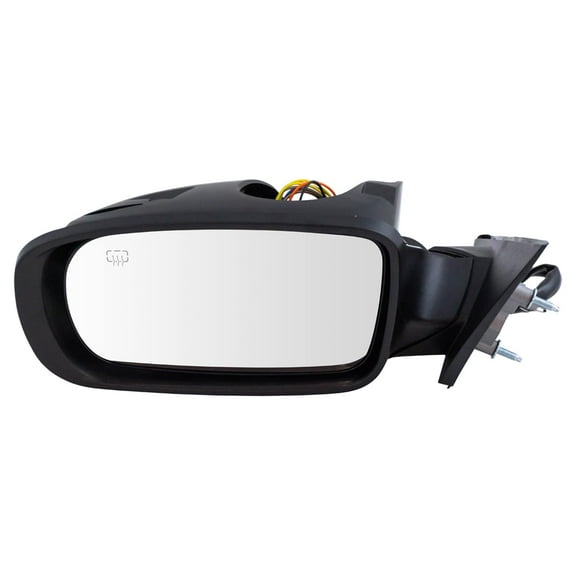 TRQ Mirror Power Heated Memory Smooth Black Driver Side Left LH for Chrysler 300 MRA06851 Fits select: 2012,2014-2015 CHRYSLER 300C