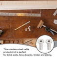 thumbnail image 4 of 1 Set Cable Railing Protector Sleeve DIY Balustrade Cable Protector Wire Grommet, 4 of 8
