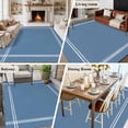 thumbnail image 5 of Pure Royalblue Area Rug 6x9 FT, Non Slip Living Room Throw Carpet, Simple Solid Color Washable Soft Large Floor Carpet Non-Shedding Rug for Bedroom Dining Room Play Room, 5 of 9