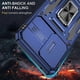 thumbnail image 3 of for Samung Galaxy A35 Case with Slide Camera Cover Ring Kickstand Military Grade Shockproof Case, Heavy Duty for A35 Phone Case, 3 of 5