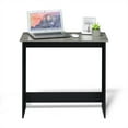 thumbnail image 5 of Furinno Simplistic Parsons Study Table, French Oak Grey/Black, 5 of 9