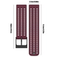 thumbnail image 3 of Smartwatch Belt Silicone Smart Watch Bands para Suunto Vertical/Suunto9 Peak Pro, 3 of 9