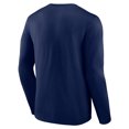 thumbnail image 3 of Men's Navy Tennessee Titans Logo Team Lockup Long Sleeve T-Shirt, 3 of 3
