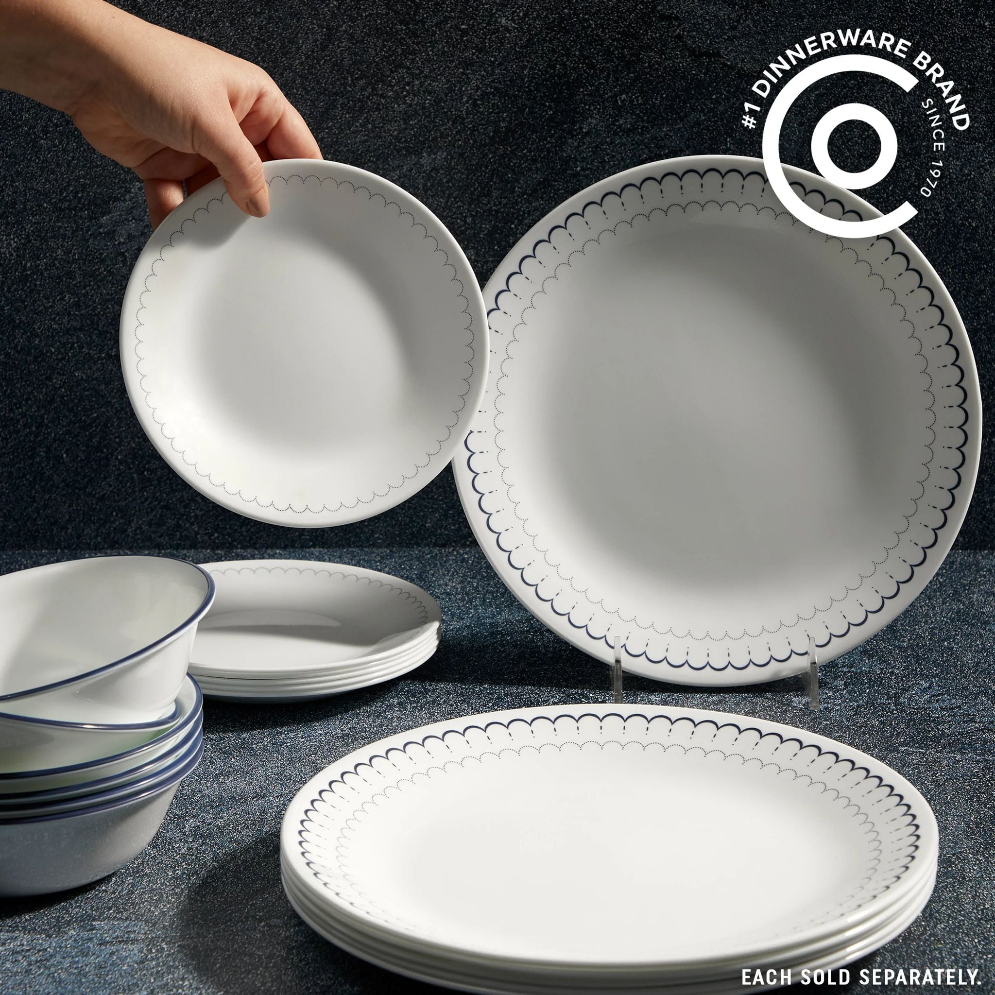 USED Corelle×peak 取っ手付きカップ　9個set USED Corelle×peak 取っ手付きカップ 9個set USED Corelle×peak 取っ手