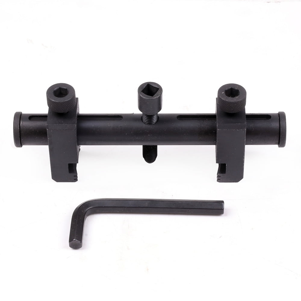 SCITOO Fit Ribbed Drive Pulley Crankshaft Puller Remover Tool Kit with