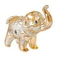 thumbnail image 5 of Adorno de elefante, regalo para familiares y amigos, artesanía, mini escultura para gabinete de escritorio. champán, 5 of 9