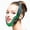 Green, variant on LED Photon Therapy Facial Slimming Vibration Massager Facial Lifting Device Facial Heated Double Chin V Face Vibration Massager