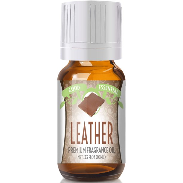 Leather Scented Oil by Good Essential (Premium Grade Fragrance Oil) Perfect for Aromatherapy