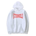 thumbnail image 4 of Sudadera con capucha de los trillizos de Sturniolo Let's Trip Arch Merch con estampado unisex, moda divertida, ropa informal, 4 of 5