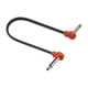 thumbnail image 3 of Cable de conexión para guitarra eléctrica/bajo/cables de bajo TS de 4" en ángulo recto con sonido nítido 50cm rojo, 3 of 7