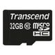 Transcend Premium - Carte Mémoire Flash - 32 GB - Classe 10 - 200x - microSDHC – image 1 sur 1