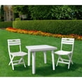 thumbnail image 2 of Siesta ISP165-WHI 31 in. Cuadra Resin Square Dining Table  White, 2 of 4