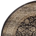 thumbnail image 5 of SAFAVIEH Vintage Roseann Traditional Area Rug, Black/Ivory, 6'7" x 6'7" Round, 5 of 7