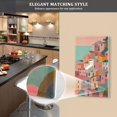 thumbnail image 5 of Yayeee Duplex Wall Plate 1-Gang 4.5"x2.7" Home Receptacle Light Switch Decorative Outlet Cover, Cityscape Painting, 5 of 7
