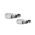 2 Pack Mini Catalytic Converter O2 Sensor Socket Car Rear Engine
