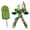 A002- Green, variant on Action Figure Matcha Green Ice Pop Transforming Robot Single Pack Collectible Snack Themed Model