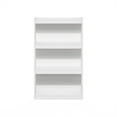 thumbnail image 6 of Furinno JAYA Enhanced Home 3-Tier Adjustable Shelf Bookcase, White, 6 of 6