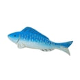 thumbnail image 2 of Wooden Fish Sculpture Statue Decorative Unique Wood Craft for Dining Room Bookshelf Bedroom Housewarming Gift, 2 of 9