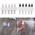 thumbnail image 3 of 5Pcs 50ml Reusable Portable Heart Spray Bottle Hand Sanitizer Travel Small Size for Mister Bottle Holder Keychain Carrie, 3 of 16