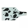 thumbnail image 1 of Zoo Cutting Board, Drawing of Pandas Milk Bottle Fly Animal Mammal, Decorative Tempered Glass Cutting and Serving Board, Wine Bottle Shape, Charcoal Grey White, by Ambesonne, 1 of 1