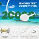 thumbnail image 4 of Cable de carga Hzevn para Apple Watch, paquete de 2, USB C de 3 pies, blanco, 4 of 7