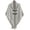 Grey, variant on Women Shawl Wraps Button Sweater Cardigan Cape Winter Tassel Soild Poncho with Hat