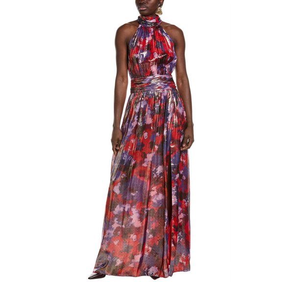 Ramy Brook womens Ainsley Maxi Dress, xs, Red