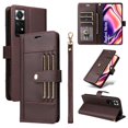 thumbnail image 1 of FOXDOCK Funda tipo Cartera para Xiaomi Redmi Note 11s – Cubierta de Cuero PU con Múltiples Ranuras, Bolsillo para Efectivo y Correa de Muñeca, 1 of 6