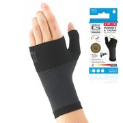 Neo-G Wrist and Thumb Support for Arthritis, Joint Pain, Tendonitis, Sprain - Wrist Brace Wrist Compression Hand Support - M - Black