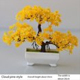 thumbnail image 5 of 2 Unids Planta Artificial Bonsai Maceta de PláStico PequeñO ÁRbol Planta Falsa Adornos en Maceta de Flores para la Mesa de la HabitacióN del Hogar, Verde, 5 of 5