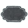 thumbnail image 2 of Home Weavers Allure Collection Bathroom Rug 100% Cotton Tufted Bathroom Rug, Soft & Absorbent Bath Rugs, Non-Slip Bath Rug, Machine Wash Dry Bath Mats - 24"x40" Bath Rug, Dark Gray, 2 of 8