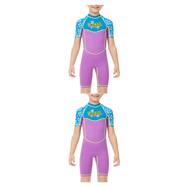 Greeniant Trajes de neopreno traje de buceo de secado rápido de una pieza de moda Anti-medusas mangas cortas de varios tamaños para Snorkel surf Type1 NO1 Greeniant CBP194518