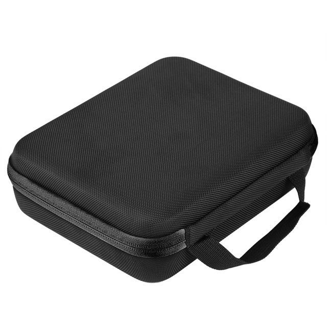 Essential Oils Carrying Case Hard Shell Exterior Storage Organizer Essential Oil Carrying Case, Hard Shell Essential Oil Case,Suitable For Bottles 5MlBlack