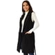 thumbnail image 3 of Abrigo diseño chaleco Roman Fashion 2140 Negro CH, 3 of 5