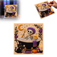thumbnail image 2 of Halloween Pearl Art Kit, Cute Ghost 3D Diamond Art DIY Craft Kit with Resin Pearls, Halloween Wall Decor Painting for Beginners, Fall Home Decoration, Seasonal Party Activity & Handmade Gift, 2 of 5