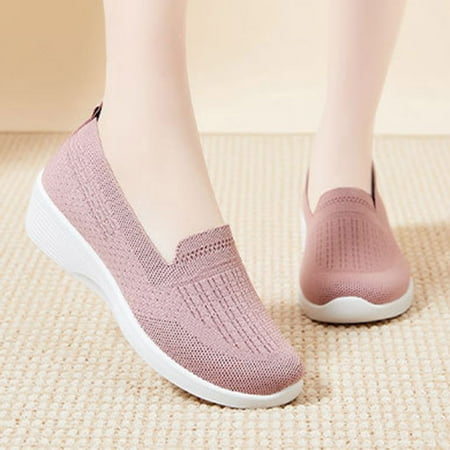 

ZTTD Women Casual Shoes Versatile Fashionable and New Large Women Soft Sole Breathable Casual Shoes