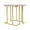 Gold, variant on Furniture of America Musel Faux Marble Top End Table, Black